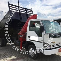 Isuzu NPR Wooden Tipper Crane BDM 7500KG Rebuild 2024