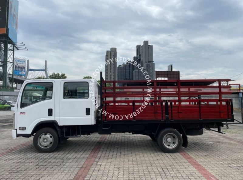 ISUZU DOUBLE CABIN NPR PRO Wooden Cargo 17ft/21ft Rebuild 2023