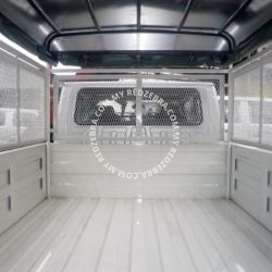 Isuzu NHR Double Cabin Steel Cargo with Aluminium Top & Wire Mesh