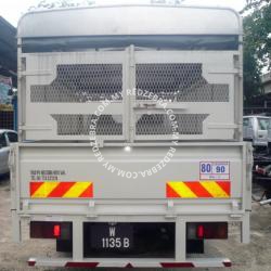 Isuzu NHR Double Cabin Steel Cargo with Aluminium Top & Wire Mesh