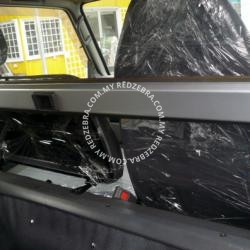 Toyota LY102 Double Cabin Steel Cargo with Aluminium Top & Wire Mesh