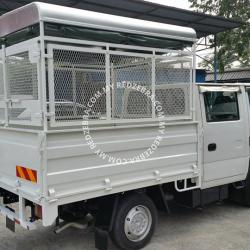 Isuzu NHR  Steel Cargo Aluminium Top & Wire Mesh - Manual