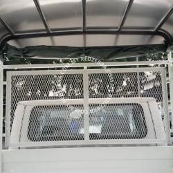 Isuzu NHR  Steel Cargo Aluminium Top & Wire Mesh - Manual