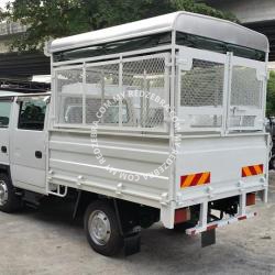 Isuzu NHR  Steel Cargo Aluminium Top & Wire Mesh - Manual