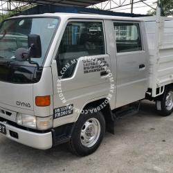 Toyota DYNA LY Double Cabin Steel Cargo With Tail Lift