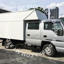 Isuzu Double Cabin NHR Luton Body